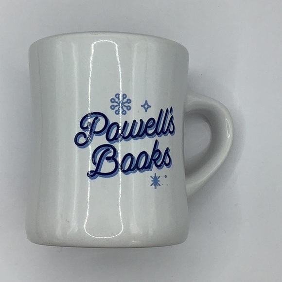 Powell's Books Mug Winter Snowman Snow Flake - Picture 5 of 6